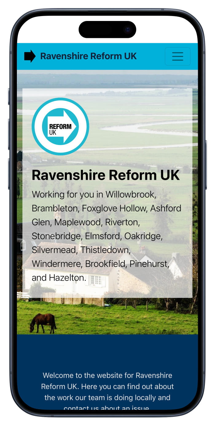 Reform UK Websites